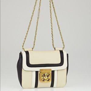 Chloé Elsie bag in black/beige